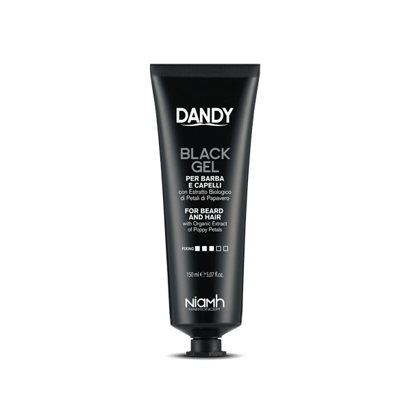 Dandy Black Gel - Grey beard and hair gel